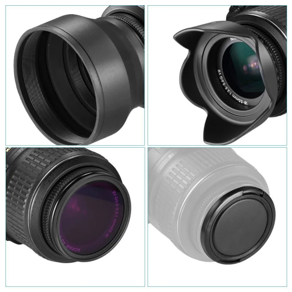 Neewer 58 ММ Комплект Аксессуары Фильтры Объектива для DSLR Камеры CANON EOS Rebel T5i T4i T3i T3 T2i