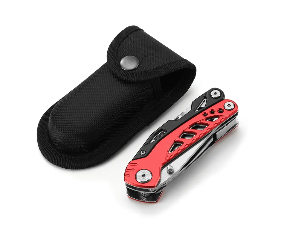 

UNeefull Multi-function Portable Multifunction Folding Plier, Foldaway Knife Saw Screwdriver, Outdoor Camping Survival EDC Tools