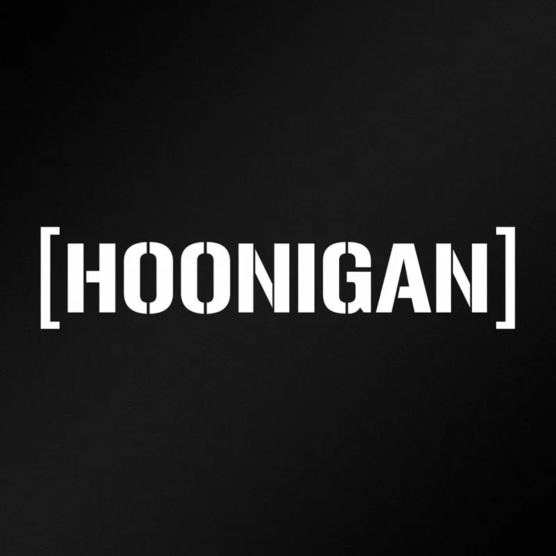Автомобильная виниловая наклейка 58*10 см Hoonigan, Кен Блок Дрифт JDM наклейка на автомобиль смешная наклейка s и Переводные картинки 3D Стайлинг автомобиля для VW Audi Ford