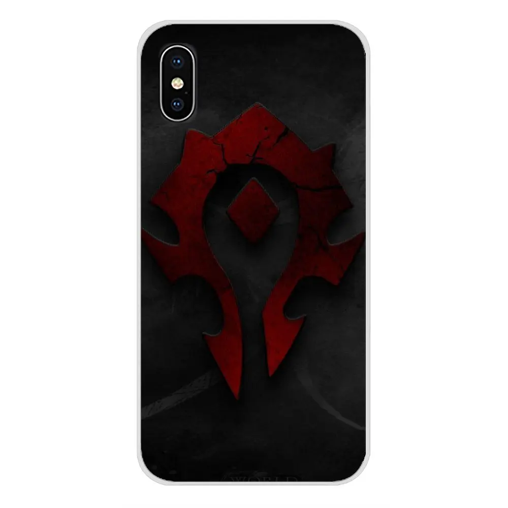 Мягкий прозрачный чехол для Xiaomi Redmi 4A S2 Note 3 3S 4 4X 5 Plus 6 7 6A Pro Pocophone F1 game WOW World of Warcraft horde