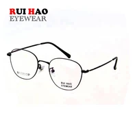 titanium eyeglasses women optical glasses frame men super light full design eyeglasses unisex spectacles rui hao eyewear brand