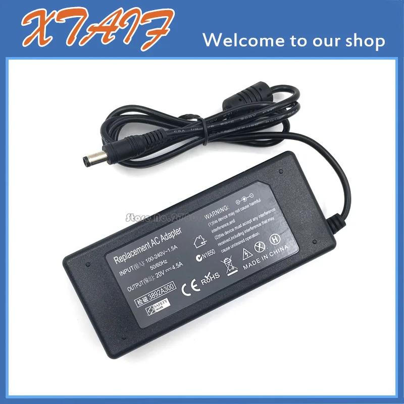 Адаптер для зарядки аккумуляторов 20 в 4 5a 90 Вт lenovo G480 G485 G560 G560e G565 G570 G575 G580 G585 G700 G780 |