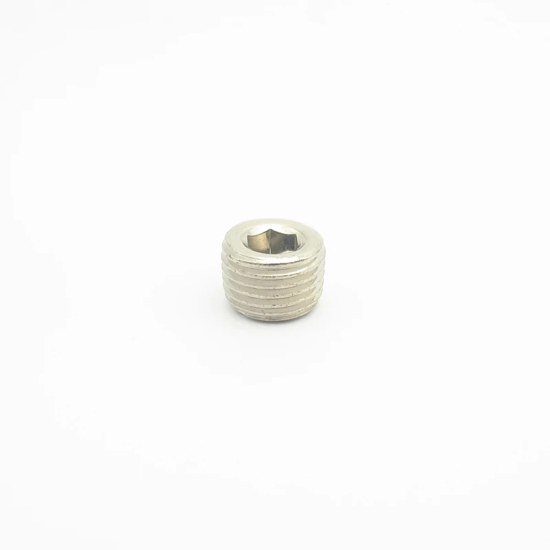 5 шт. 1/4 &quotBSP наружная резьба Шестигранная головка заглушка фитинг для труб
