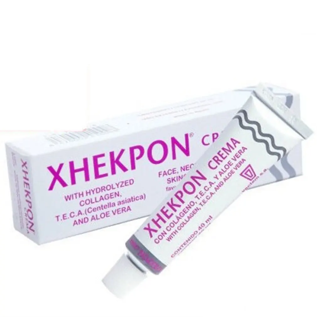 Xhekpon крем для лица шеи Collagenum упаковка из 3 Xhekpon коллагеновый крем для лица шеи Collagenum хорошее качество для всех
