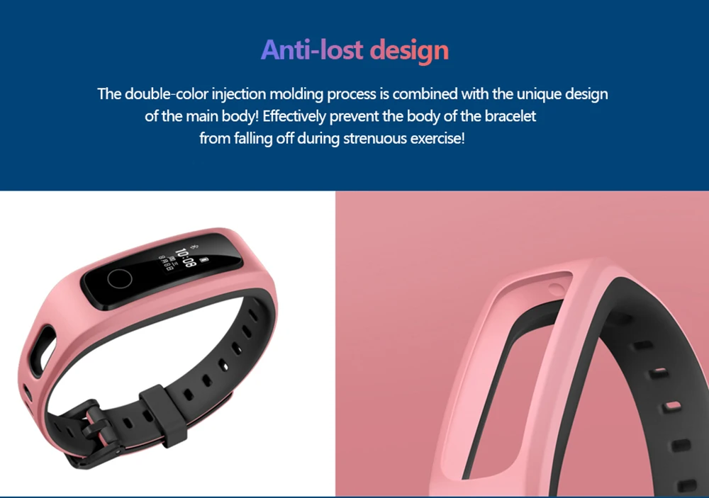 Huawei Honor Band 4 Беговая версия обуви-пряжка ударный фитнес-трекер версия Smart 50 м водонепроницаемый монитор сна