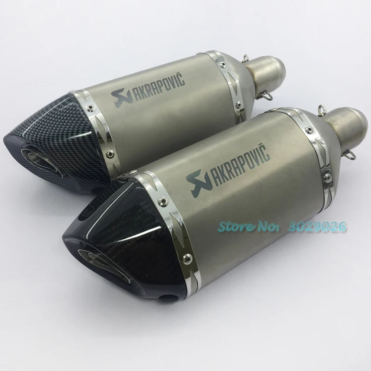 51 мм универсальный глушитель для GSXR600 GSXR750 CB400 R6 ZX6R ниндзя большинства мотоциклов