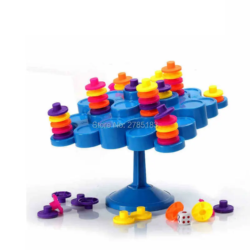 Игра Topple забавные и балансирующие игровые блоки образовательный набор игрушек IQ