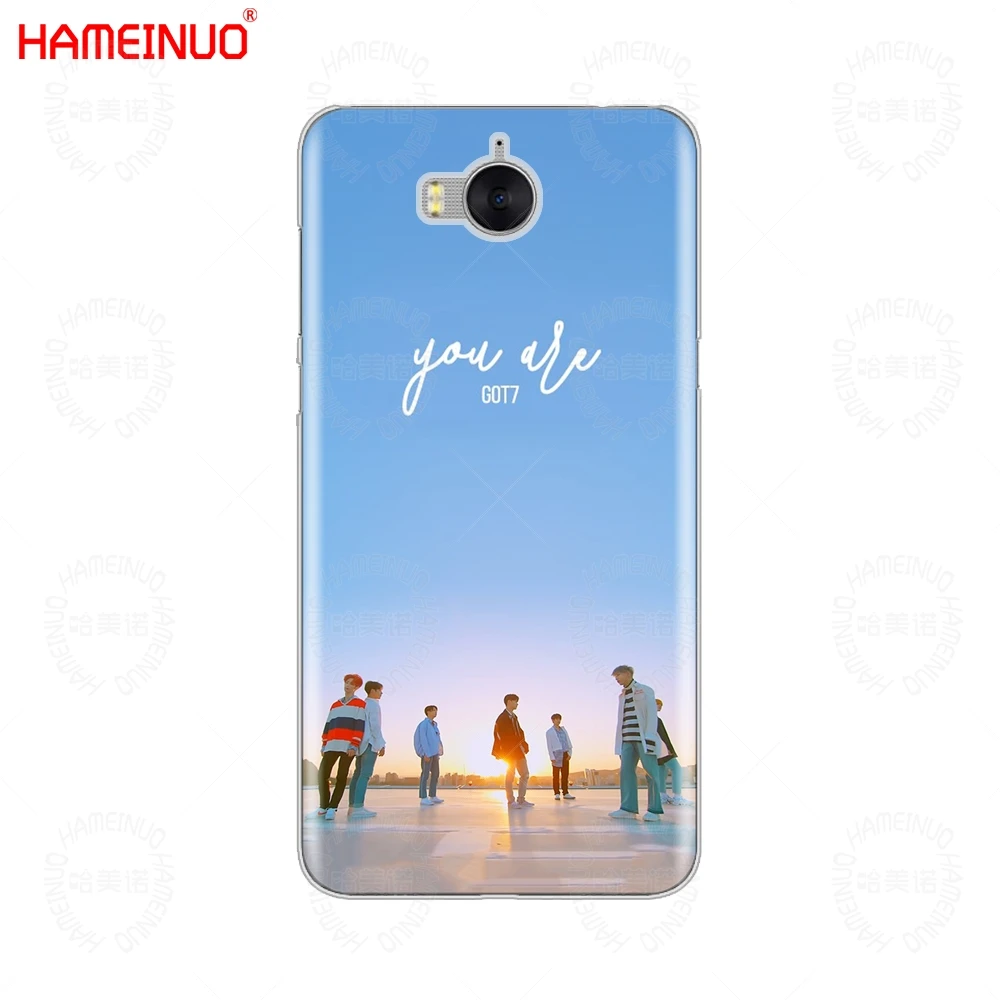 Чехол для мобильного телефона HAMEINUO GOT7 JinYoung Jackson Mark huawei honor 3C 4X 4C 5C 5X 6 7 Y3 Y6 Y5 2 II Y560 Y7
