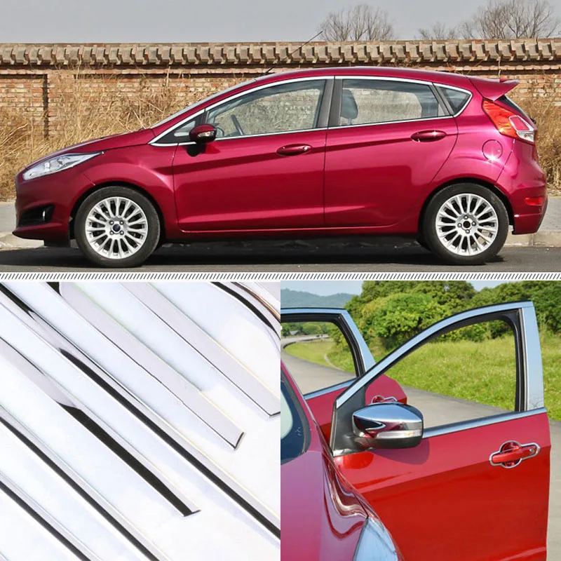 Набор оконные стойки подоконник формовочная отделка точно подходит для Ford Fiesta