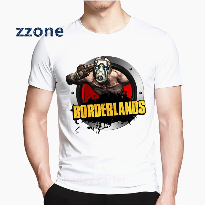 Borderland 3 футболка для мужчин и женщин с принтом модная коротким рукавом уличная