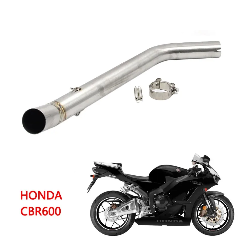 Выхлопная труба ZSDTRP для гонок зажим изгиба выхлопной трубы Honda CBR600RR 2007-2014 без
