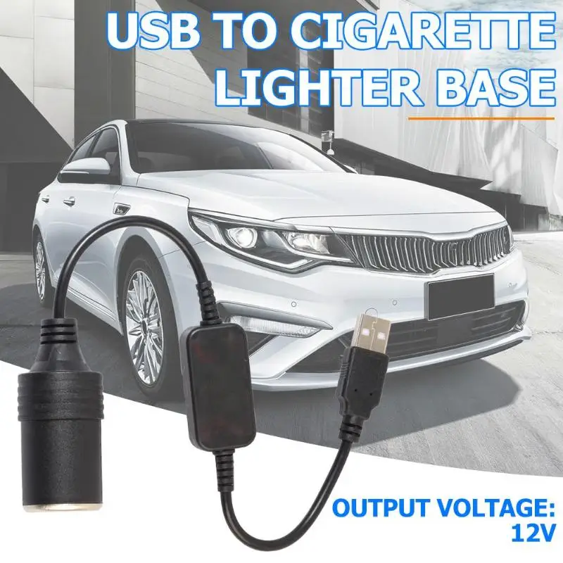 1 шт. 5 В 2 А USB в 12 8 Вт гнездо для прикуривателя штекер адаптер конвертер автомобиля