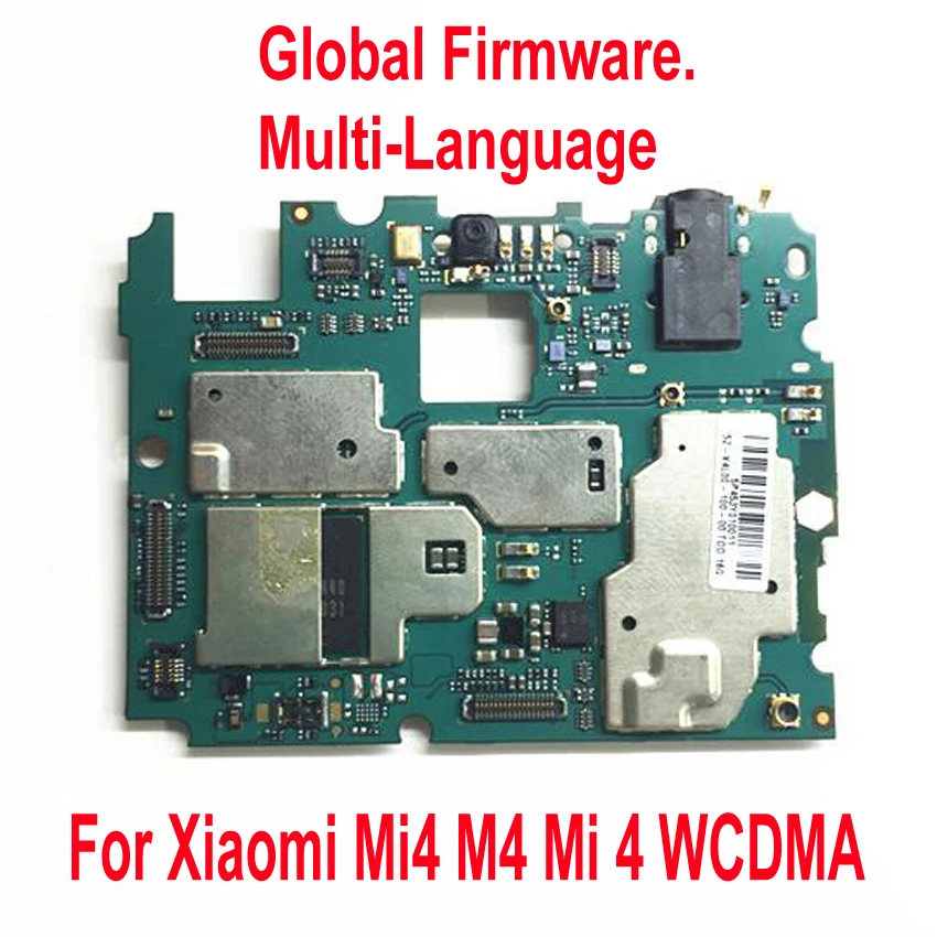 Оригинальная разблокировка глобальной прошивки материнская плата для Xiaomi Mi 4 Mi4 M4