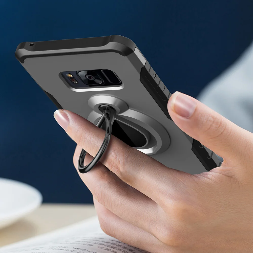 Для Samsung Galaxy S8/S8 Plus противоударный Heavy Duty телефон Обложка В виде ракушки с