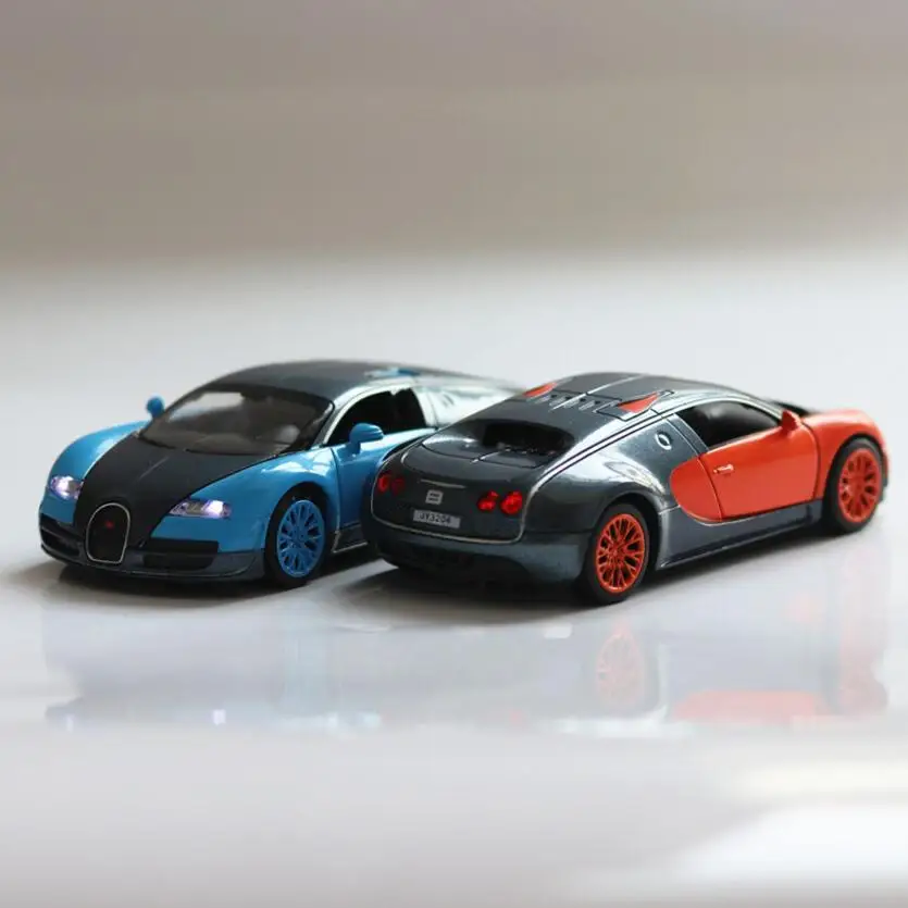 1/32 Diecasts &amp Toy транспортные средства литой Сплав Bugatti Veyron модель автомобиля со