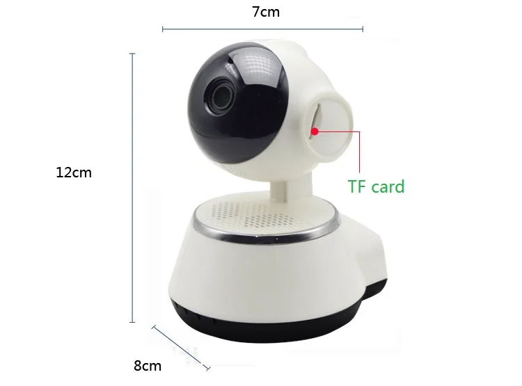 HD 720 P tf-карты ip беспроводной Камера Поддержка 2-сторонняя для умного дома жизнь с