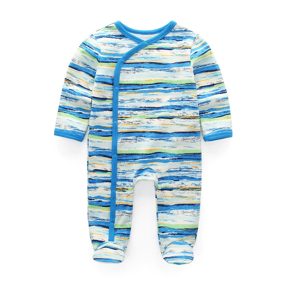 Детские хлопковые комбинезоны 3 шт./компл. Roupas de bebe menino Одежда для новорожденных