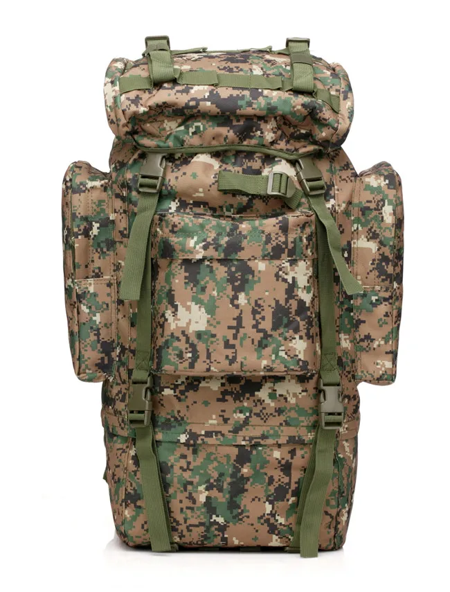 Digital camouflage Большая вместительная спортивная сумка, военный тактический рюкзак, походный, походный, для кемпинга, водонепроницаемый, износостойкий, нейлоновый рюкзак - Цвет: Digital camouflage