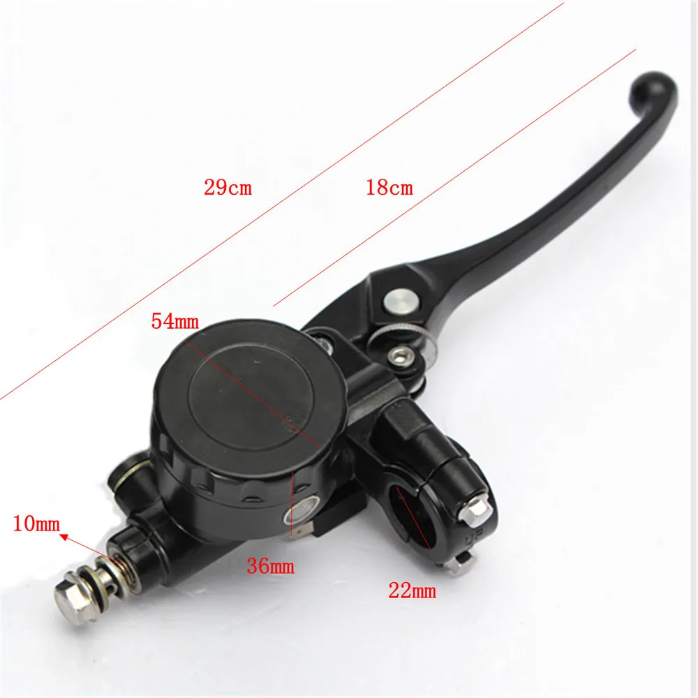 22 мм 7/8 &quotМотоцикл Гидравлический Главный Тормозной Цилиндр Бачка Рычаг