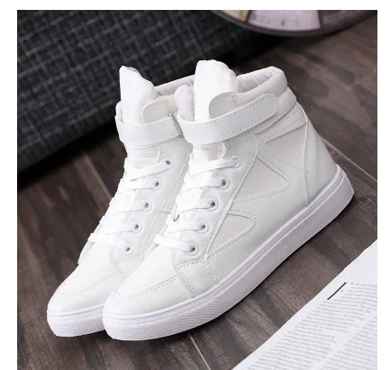 Женская полотняная обувь Для 2017 Сезон весна осень с высоким берцем 4 вида цветов