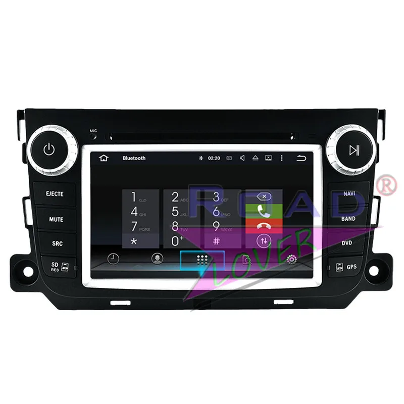 Roadlover Android 8 0 автомобильный DVD плеер авторадио для Benz Smart Fortwo 2012 Стерео GPS навигация