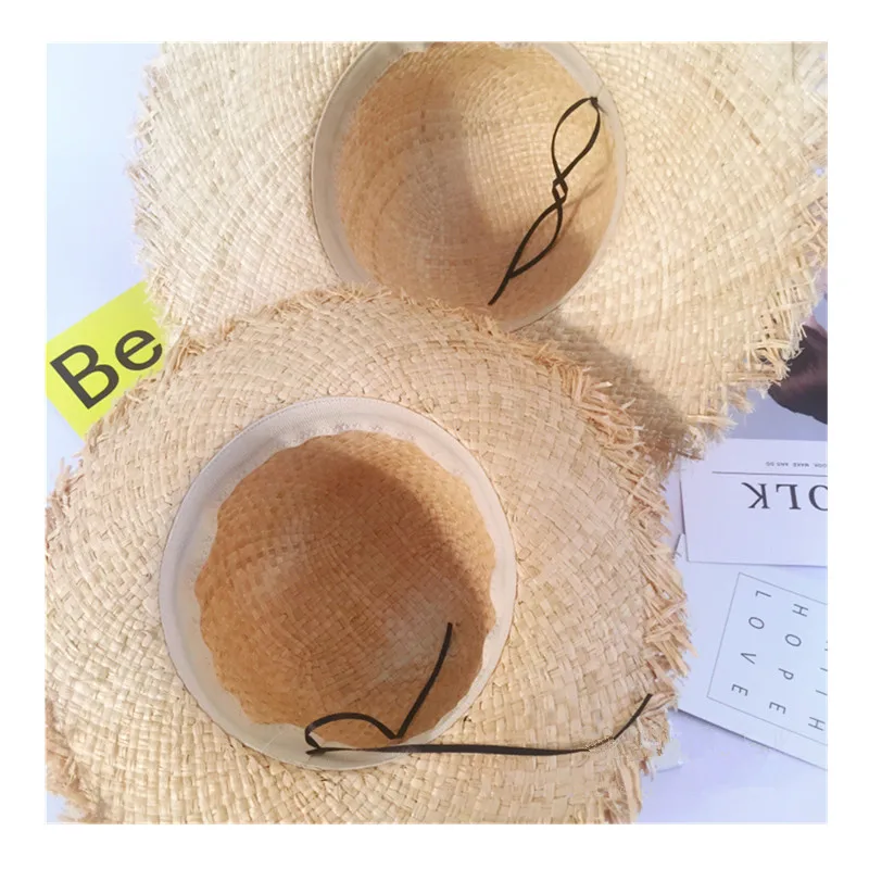 Летняя одежда для родителей и ребенка флоппи с перекрестными шнурками из волокна