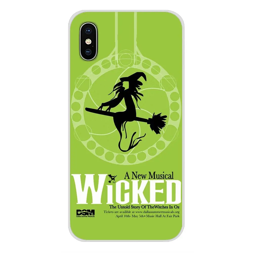 Broadway Musical Wicked Lyrics для Xiaomi Mi4 Mi5 Mi5S Mi6 Mi A1 A2 5X 6X 8 9 Lite SE Pro Max Mix 2 3 2S силиконовый чехол |