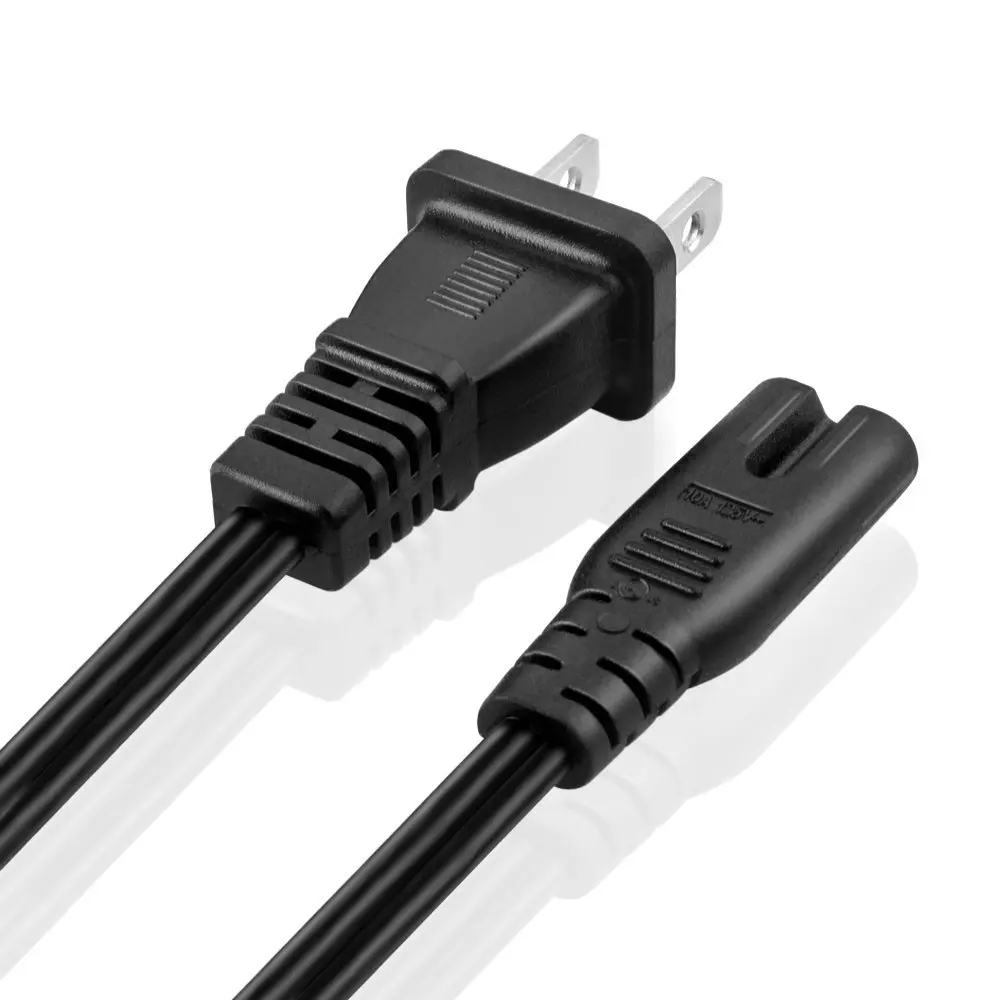 Универсальный 2 зубчатый шнур питания NEMA 1 15P к IEC320 C7 рис. 8 дробовик разъем AC кабель
