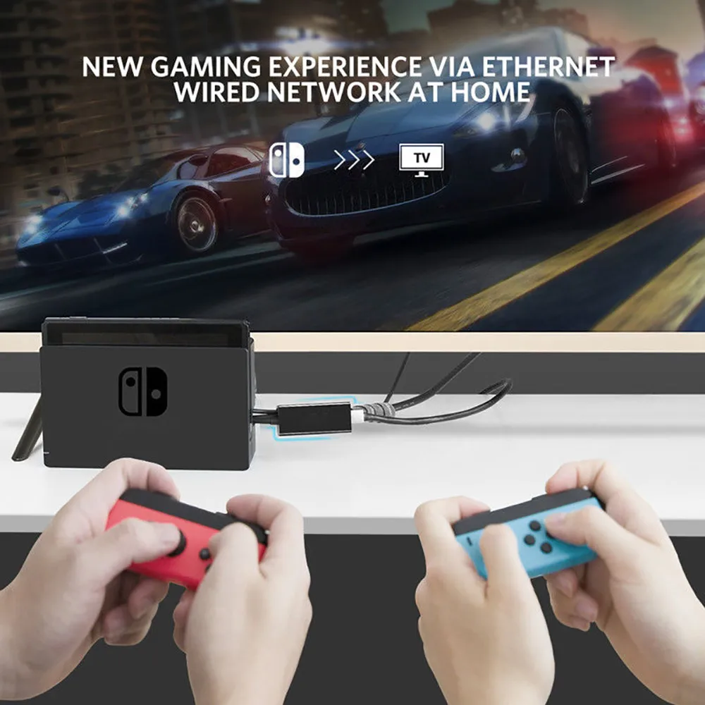 USB сетевой адаптер для Nintendo Switch 1000Mps 2 0 к RJ45 Lan Ethernet концентратор сетевая карта