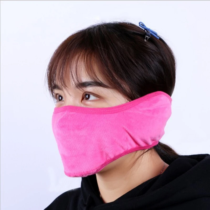 OPHAX унисекс для мужчин и женщин Зимняя теплая противопылевая мягкая хлопковая