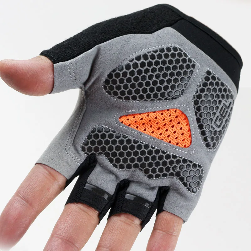 

Cycling Gloves Anti-slip Men Women Half Finger Mittens Breathable Mesh Summer Sports Gloves GEL Bike Bicycle Glove Luvas M L XL