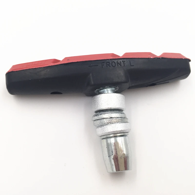 Горный Дорожный складной велосипедный тормоз колодки Велоспорт тормозной V-Brake Holder обувь Резиновые блоки прочный велосипедный аксессуары