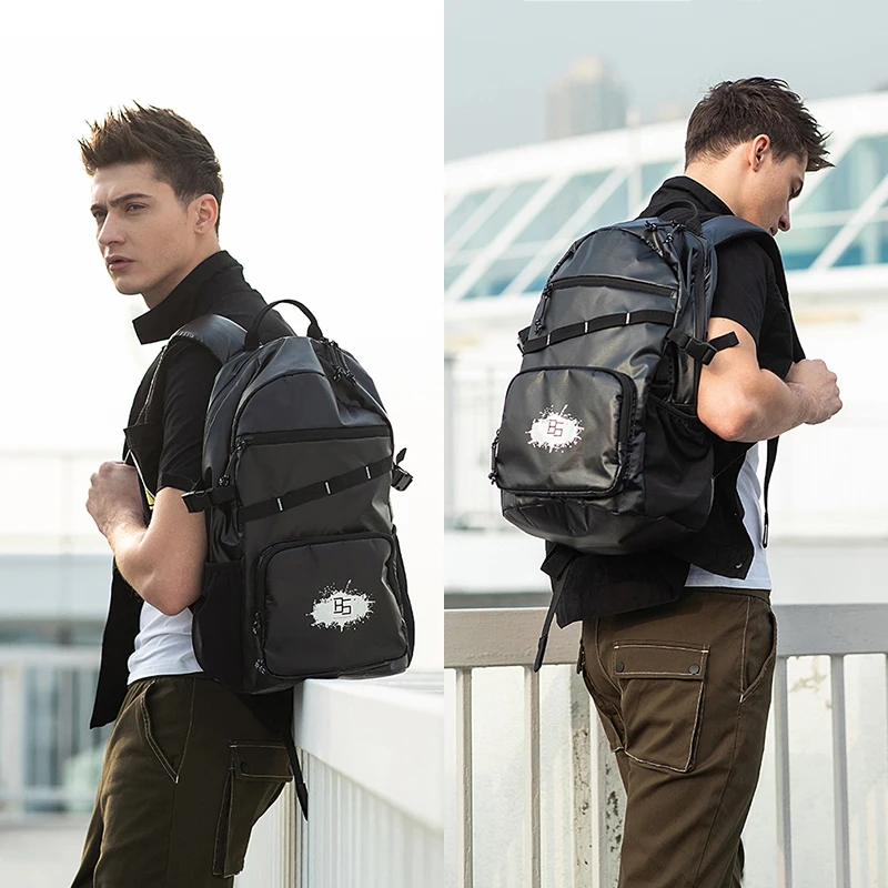 BS мужской рюкзак для путешествий повседневные компьютерные сумки ноутбука с usb