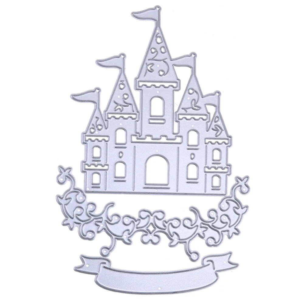 3 шт. трафареты для высечки замка виноградной лозы|stencil for diy|stencils diy scrapbookingstencils