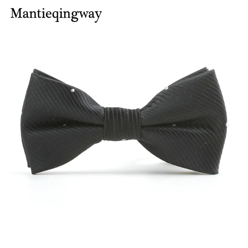 Mantieqingway/модные галстуки бабочки для маленьких мальчиков детей в горошек галстук