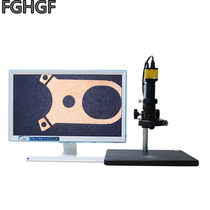 FGHGF HDMI 200 мегапиксельная камера HD электронный микроскоп 0745 зум объектив с