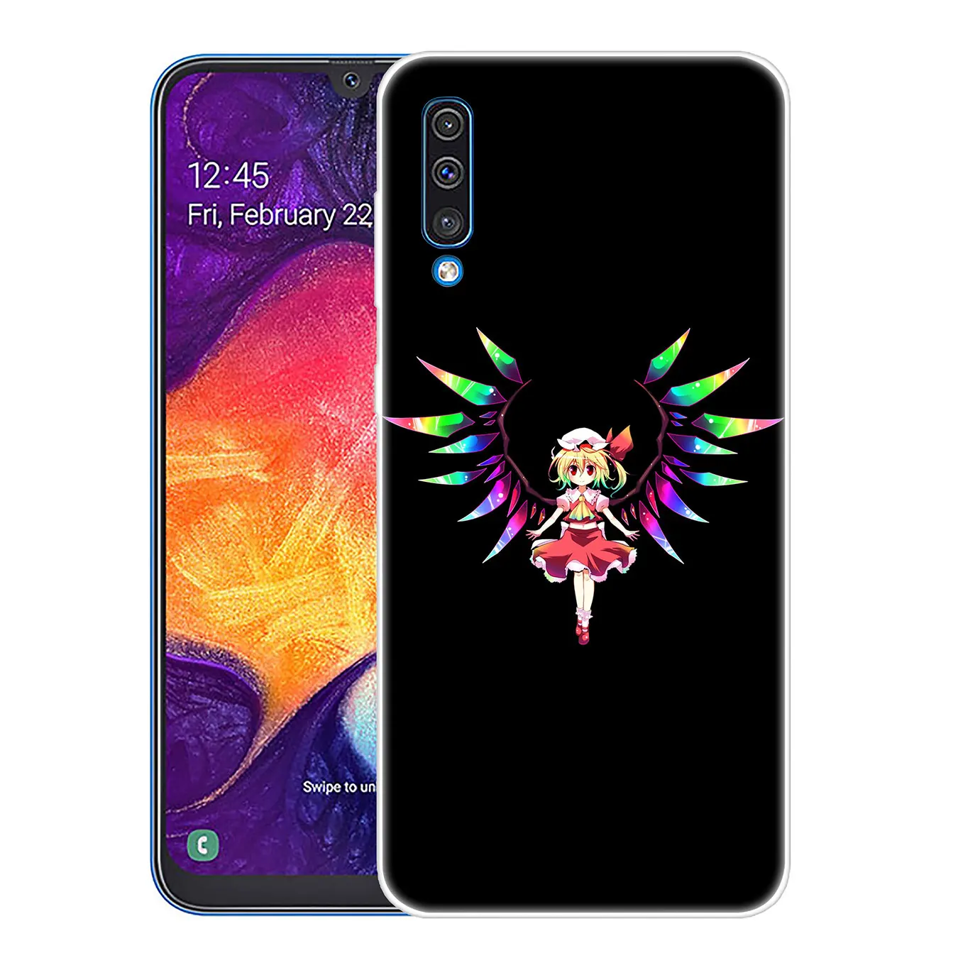 Жесткий чехол для телефона Lavaza anime touhou scarlet eyes Samsung Galaxy A10 A20 A30 A40 A50 A60 A70 M40 M30 M20 M10
