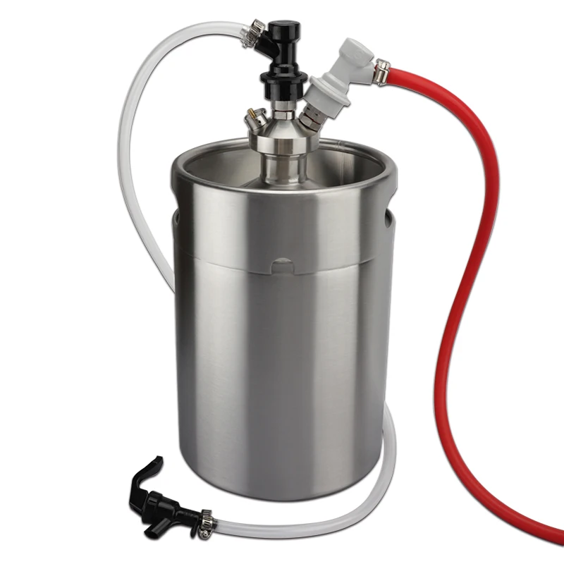 Homebrew 5L мини пивной бочонок Ворчун+ мини-бочонок кран аппарат для розлива пива и газ и жидкая линия сборки