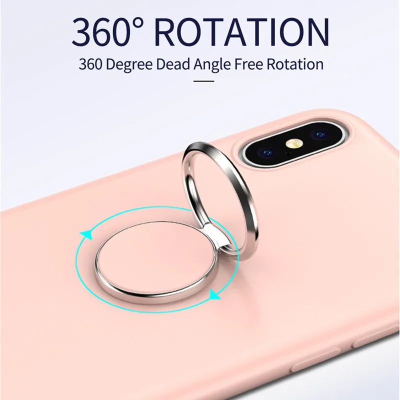 Жидкий силиконовый чехол для iPhone 7plus 6 6s 8 Plus Мягкий автомобильный Магнитный
