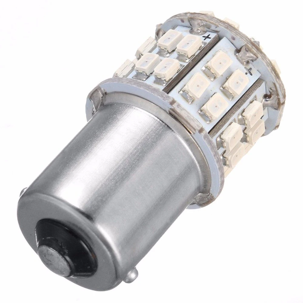 2 шт./компл. 12 В 1156 1206 50SMD Автомобильный светодиодный стоп сигнал задний фонарь