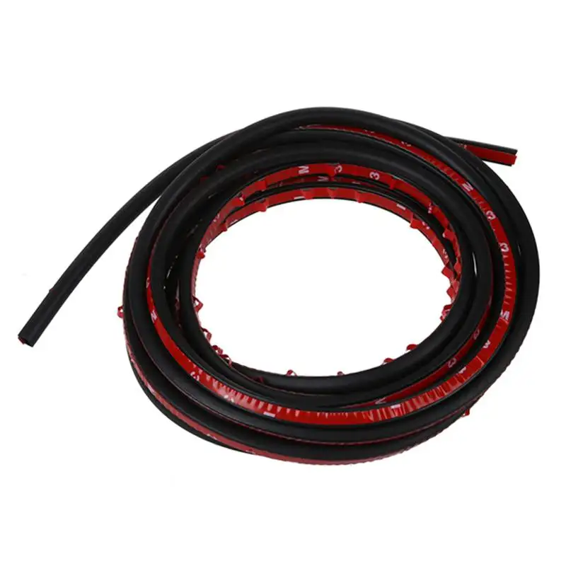 5M Rubber Seal Waterproof Auto Car Adhesive Window Door D-shape Band |