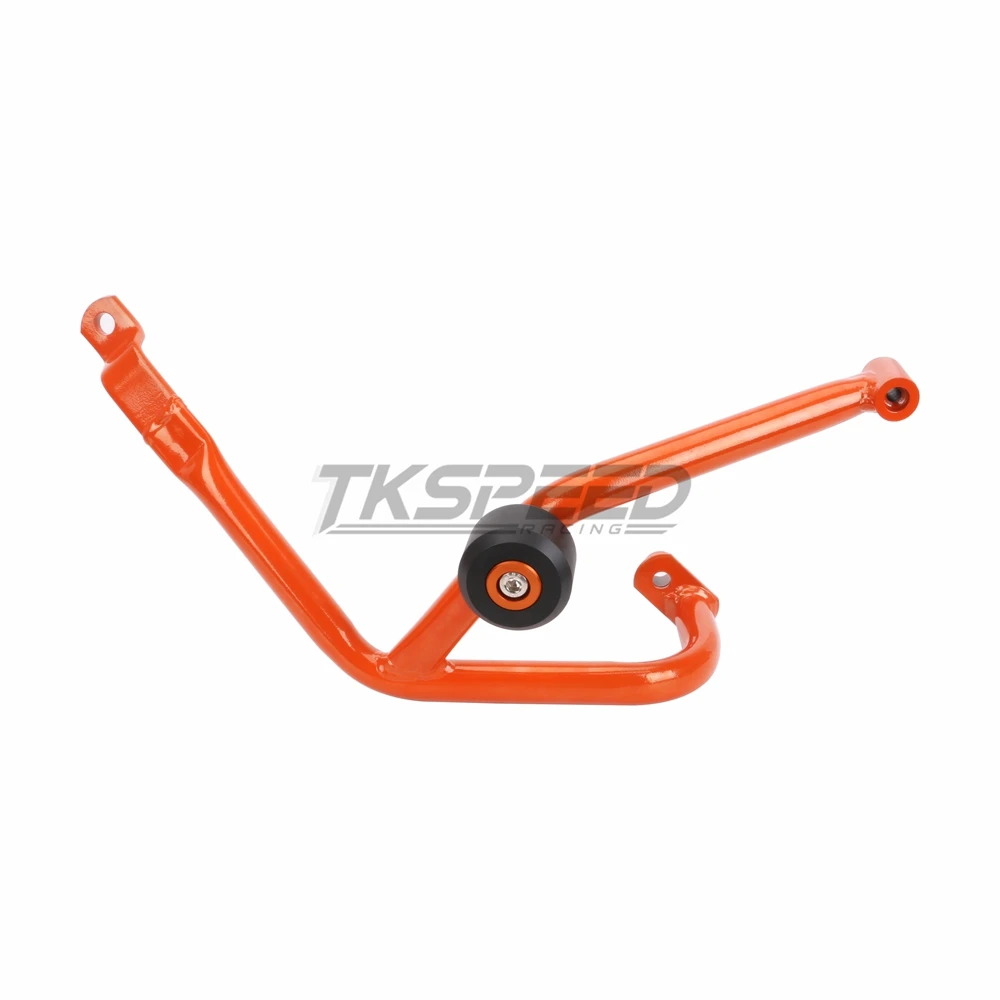 Для KTM DUKE 390 2013 2014 2015 2016 защита двигателя мотоцикла от краш бар оранжевый DUKE390