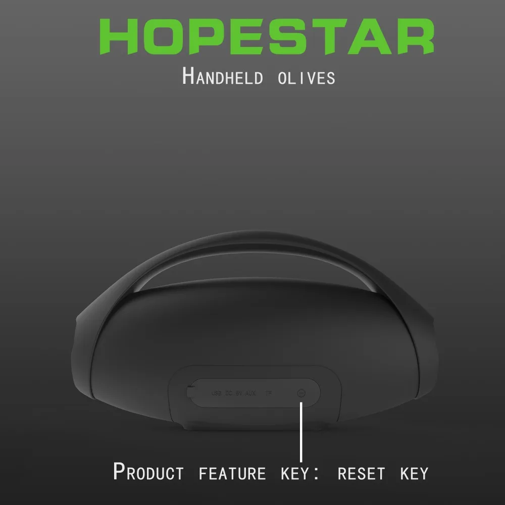 HOPESTAR H31 тяжелый бас огромная мощность 32 Вт Bluetooth динамик стерео Саундбар бас беспроводной динамик сабвуфер Портативный
