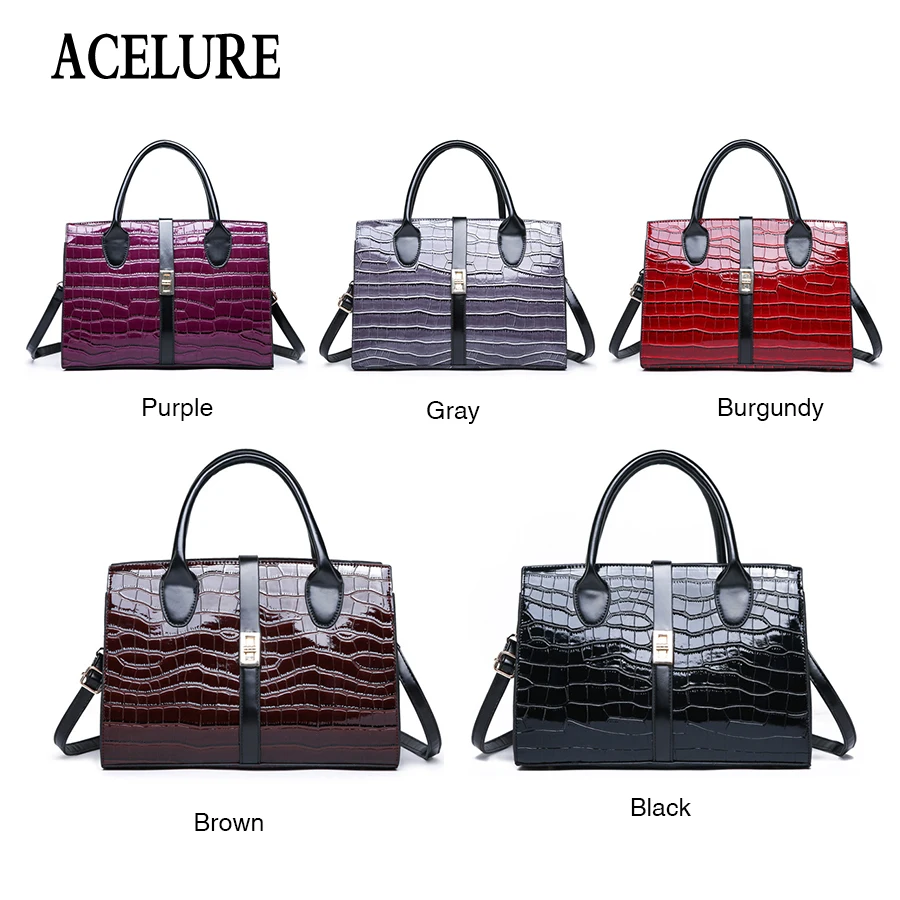 ACELURE Горячая распродажа! Женская сумка через плечо из искусственной кожи
