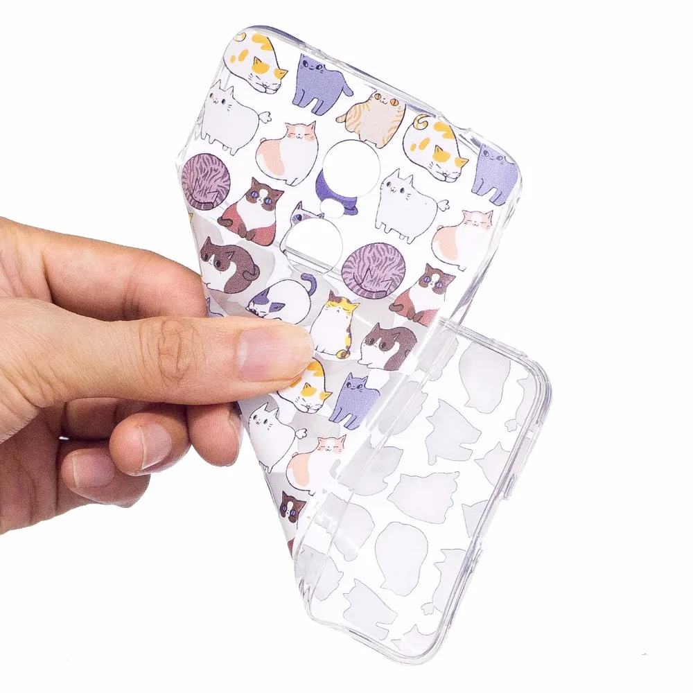 ARYIKUM Cute Unicorn Case For Xiaomi Redmi Note 4X Note4X 3gb 32gb Silicon Flower Cat Cover Xiami Xaomi Xiomi 4 X |