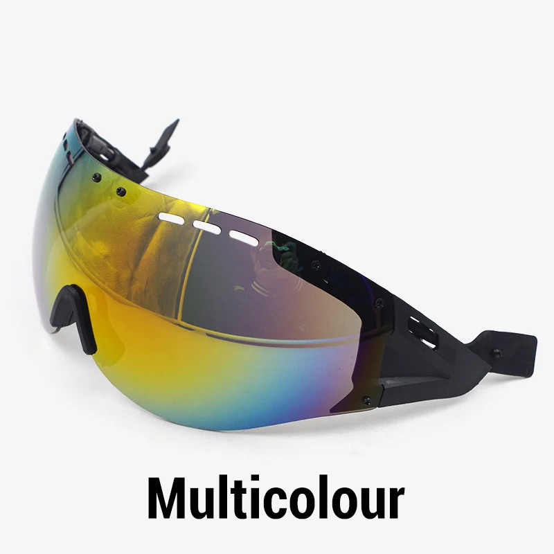 multicolor Дорожный велосипедный шлем для глаз Casco Ciclismo объектив aero шлем tt дорожный велосипедный шлем солнцезащитный козырек len время пробные очки велосипедные аксессуары - Цвет: multicolor