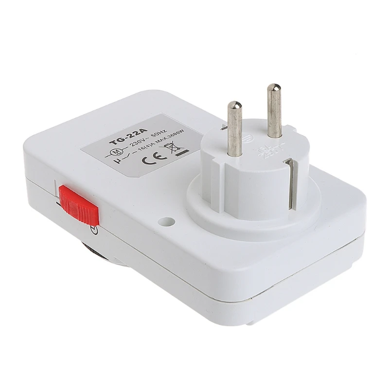 OOTDTY 24H Mechanical Electrical EU Plug Program Timer Power Switch Socket Energy Saver |