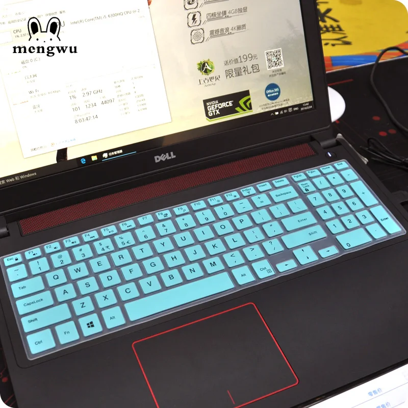 15 17-дюймовый чехол для клавиатуры ноутбука Dell Inspiron Ins15 3000 5000 15CR 5547 15MR 3542 15C 7559 |