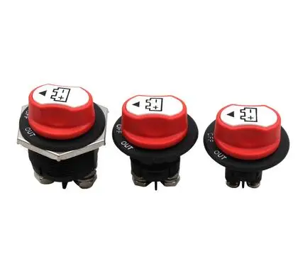 

DC 32V Car Battery Switch For Cars/Off-Road Vehicle/Truck Boat RV Marine 100A/200A On/Off Battery Disconnect Switch Battery
