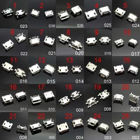25 models micro usb connector very common charging port for samsungmotosonyhtcztehuaweixiaomilenovo mobiletablet gps